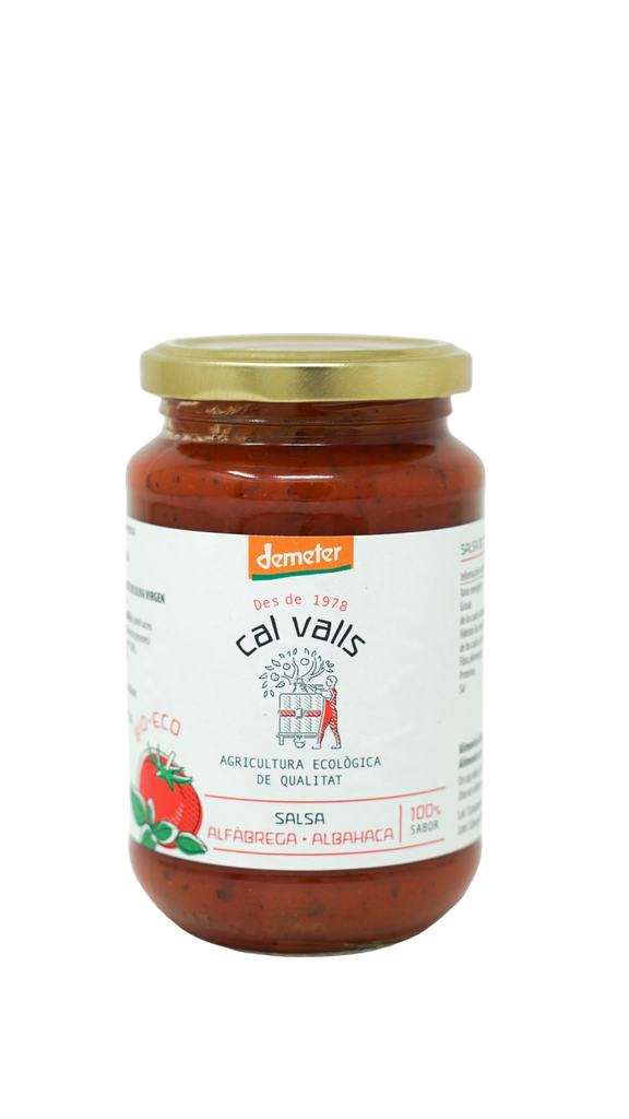 Salsa Tomàquet Amb Alfàbrega 350 Gr DEMETER/ECO