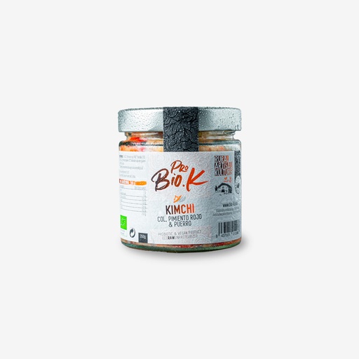 [BOT/01462] Kimchi Col, Pebrot Vermell i Porro 350 Gr ECO