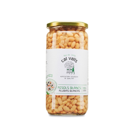 [01530] Fesol Blanc Cuit 700Gr ECO
