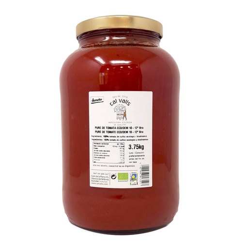 [00078] Tomàquet Puré 11 Brix (3.75 KG) ECO